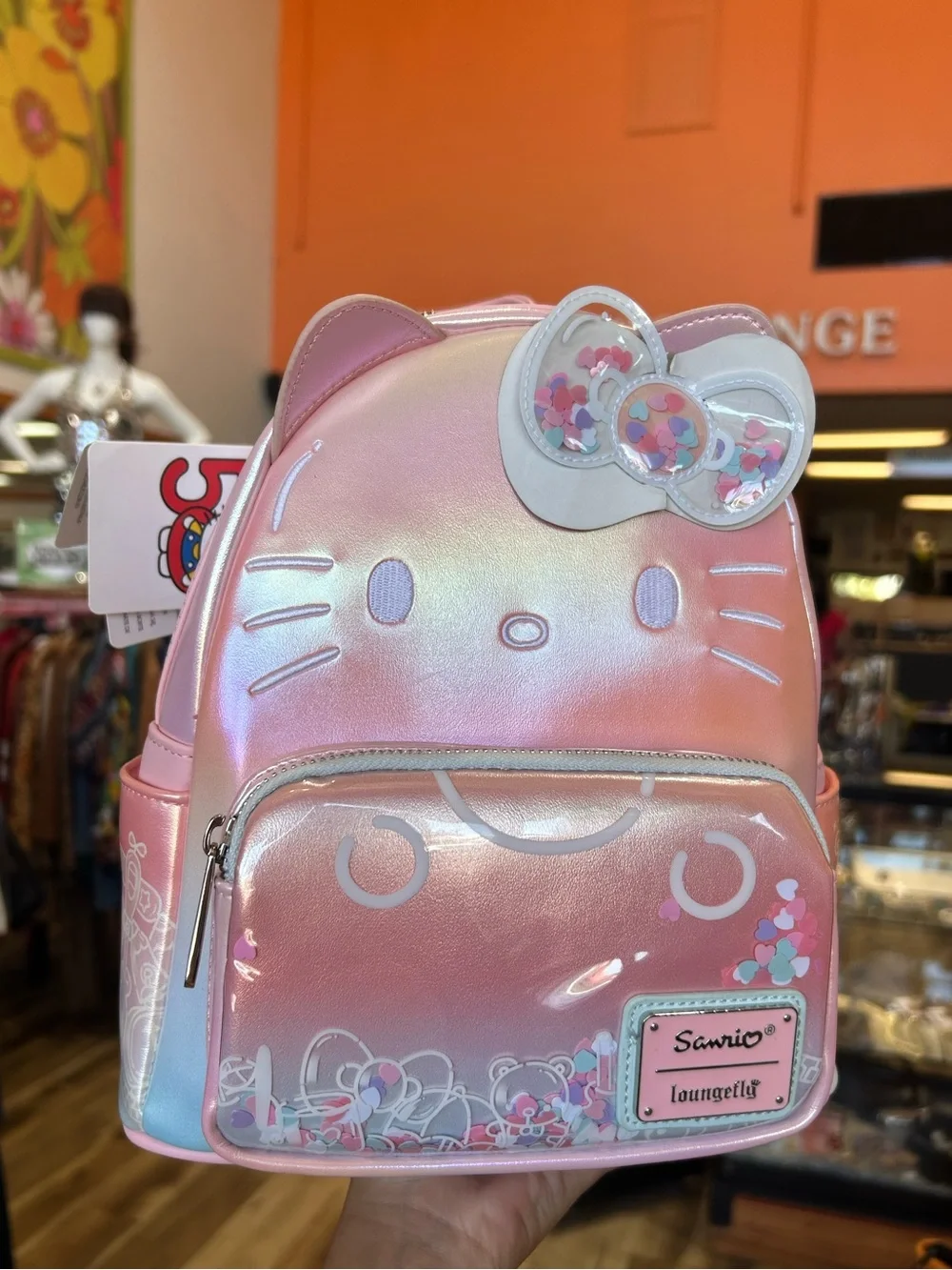 Loungefly Sanrio Hello Kitty Confetti Mini Backpack